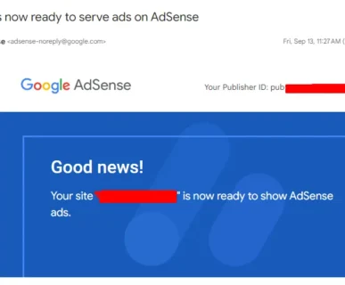 AdSense Approval