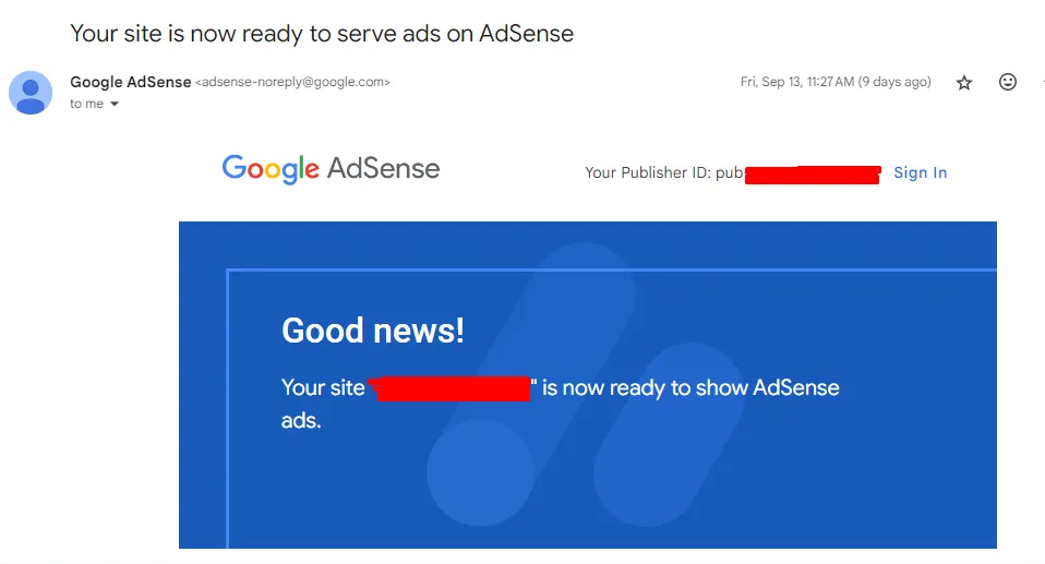 AdSense Approval